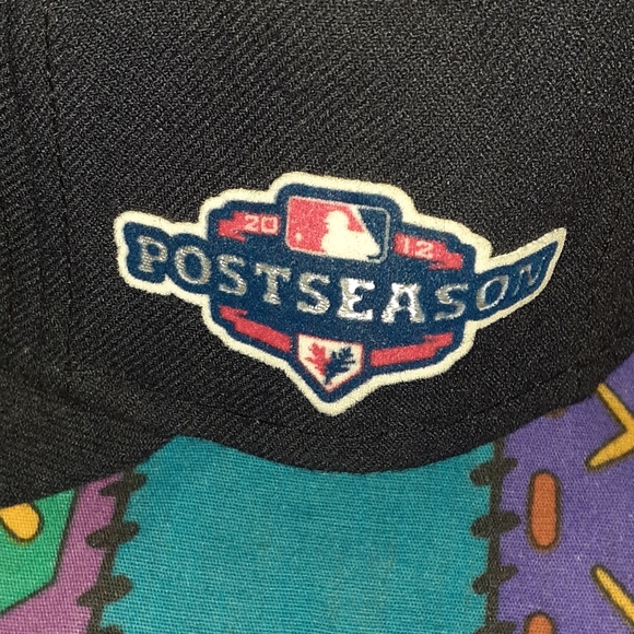 2012 Post Season Authentic Official On Field New Era Detroit Tigers Fitted Hat - Picture 3 of 4